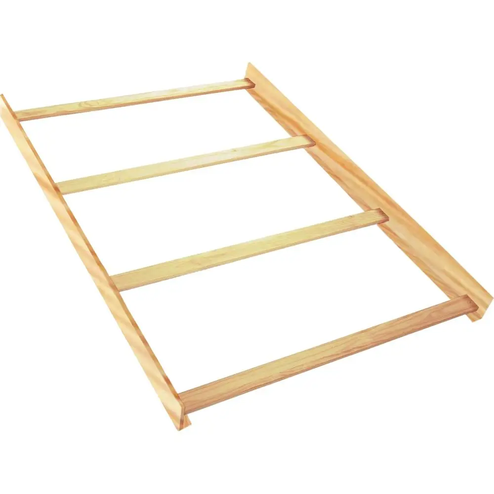 

Full-Size Conversion Kit for Toddler and Adult Beds - Solid Wood Rails - Unfinished Nursery Furniture