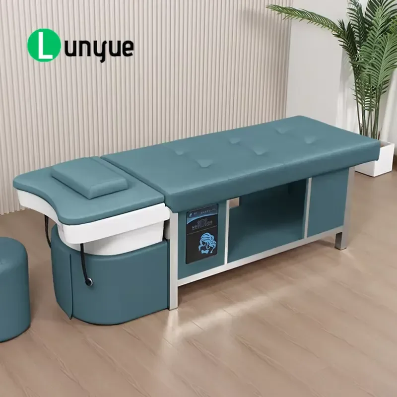 Japanese Hair Shampoo Bed for Beauty Spa Center Massage Furniture Comfortable Wash Basin Chair Professional