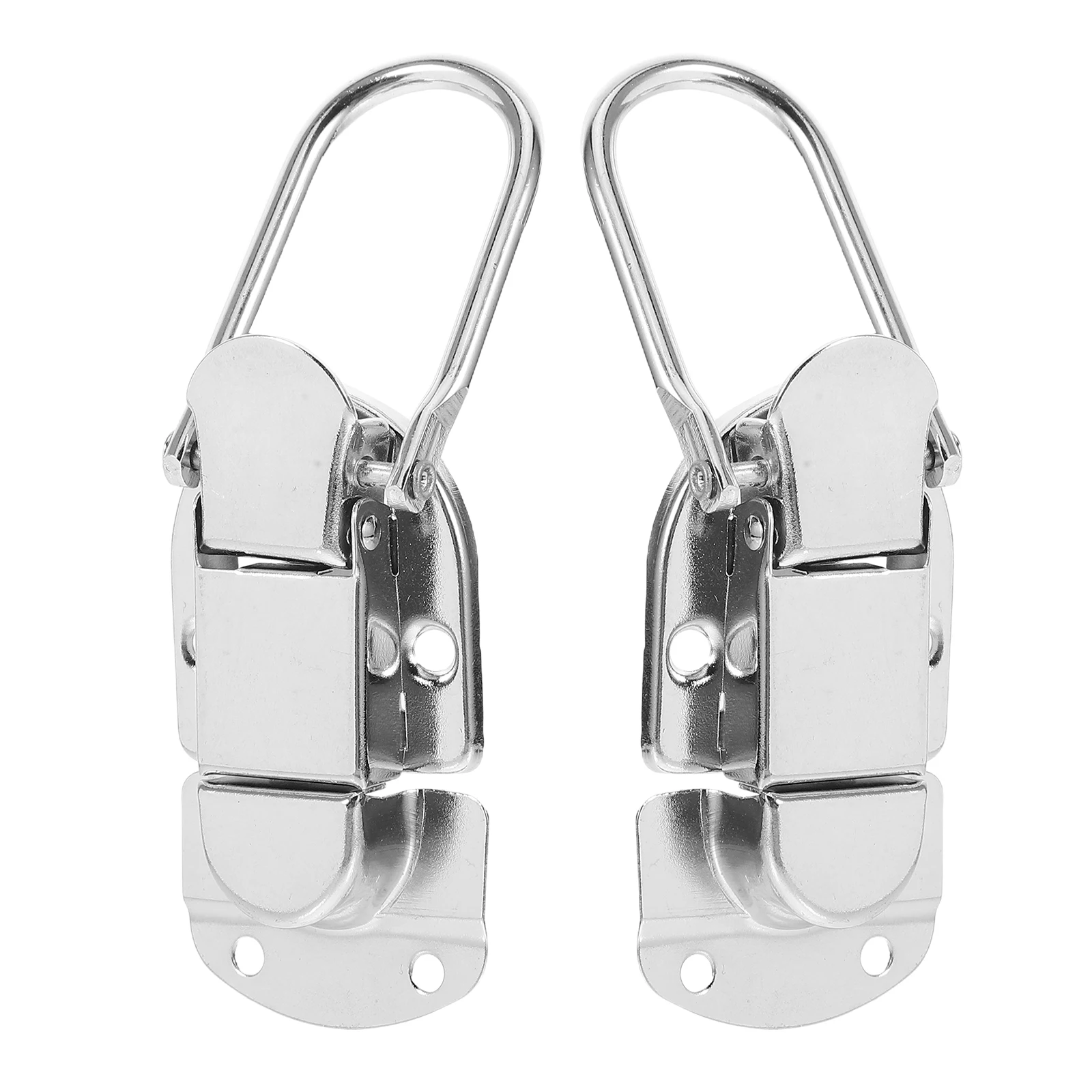 

2pcs Makeup Box Lock Kitchen Cabinet Latches Hardware Buckle Zinc Alloy Door Padlock Metal Buckles Durable Wooden BoxLatch