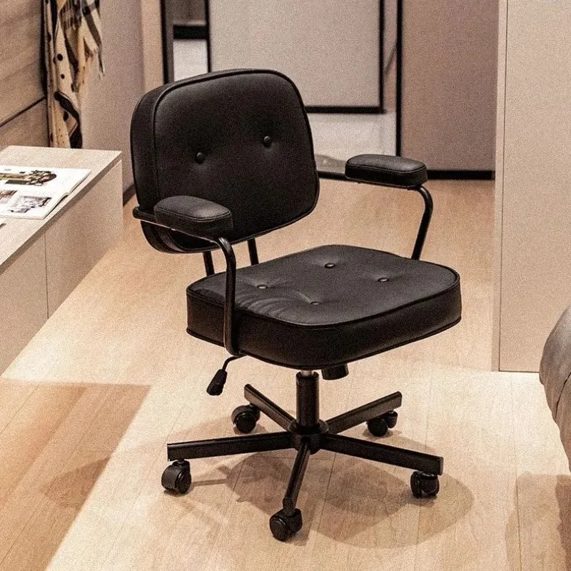 

Decoration Foot Rest Office Chair Tan Designer Gaming Home Office Chair Accent Comfortable Sillas De Oficina Luxury Furniture