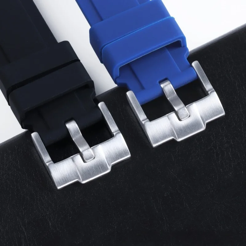 20 22mm Silicone Watch Band Strap for Rolex Submariner Yacht Master Green Blue Black Water Ghost Sports Wristwatch Accessories
