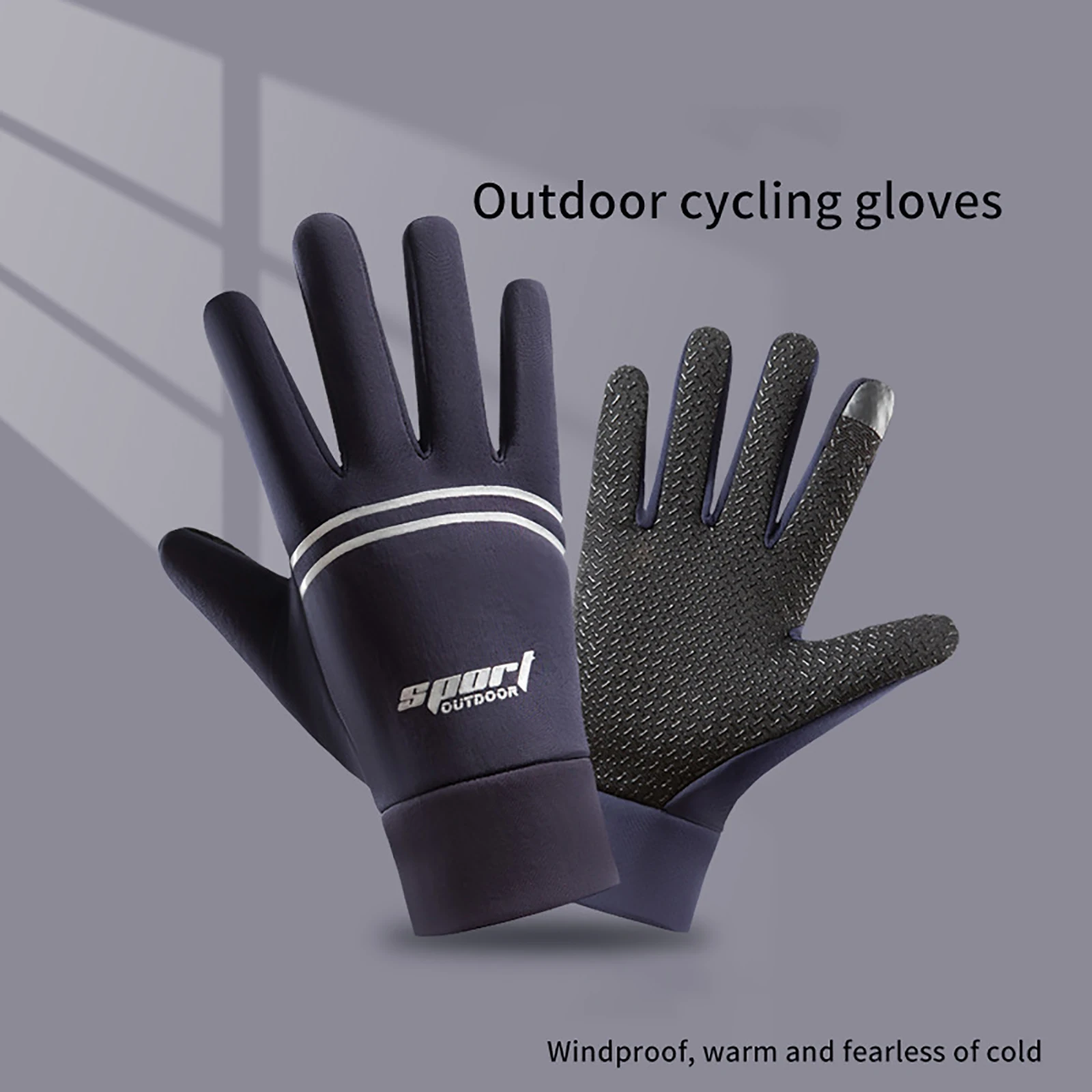 Gloves Waterproof Thermal Grip Outfield Cycling Player Bicycle Field Bike Sports Sports Outdoor