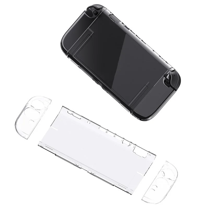 B34B-For Switch 2 Protective Case+Circular Direction Keys Kit+Thumb Grip Set Split Protective Case For Nintendo Switch2