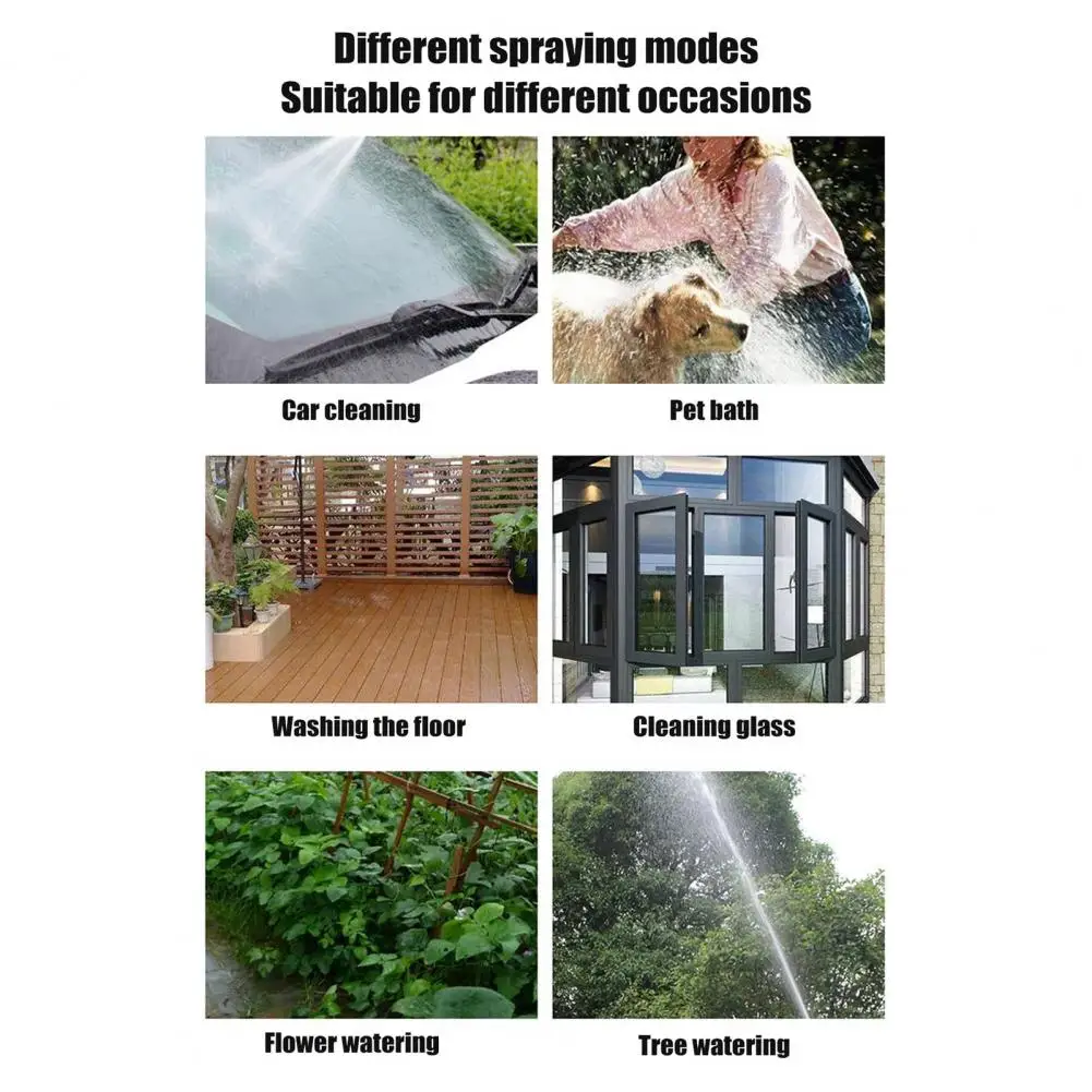 Professional Driveway Tool Pressure Washer for Driveway High Pressure Washer Turbo Scrubber with Metal Extension Pole 5m Hose