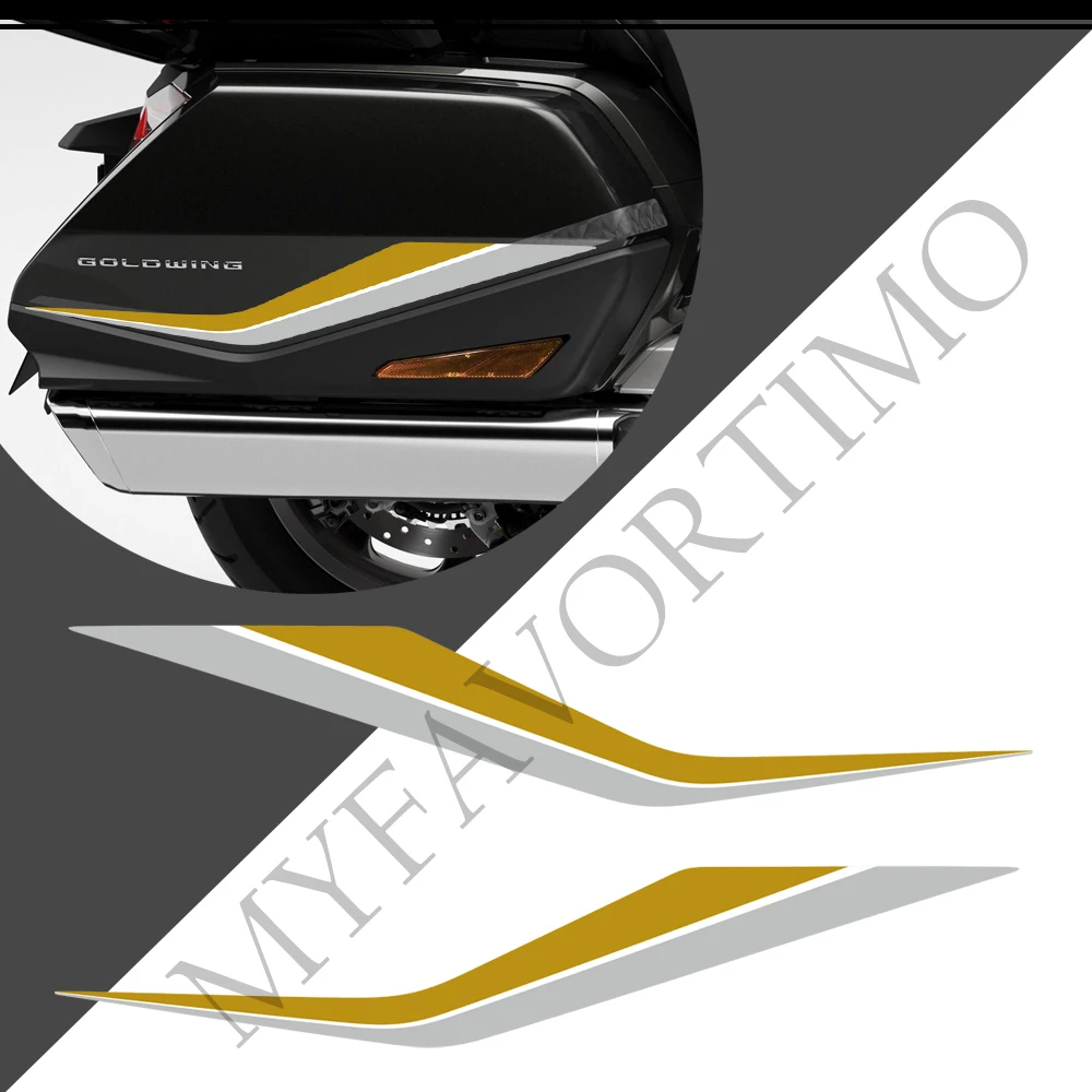 For HONDA Goldwing GL1800 GL 1800 Motorcycle Tour Kit Stickers Decal Cases Panniers Luggage Trunk Bag Boxs 2018 2019 2020 2021