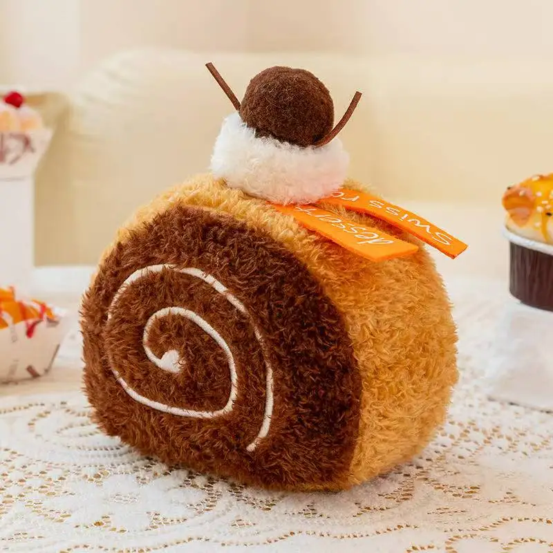 Nieuwste Afternoon Tea Series Cake Kawaii Gevulde Knuffel Pop Cartoon Anime Schattige Kinderen Verjaardagscadeau Leuke Pop Kerstmis