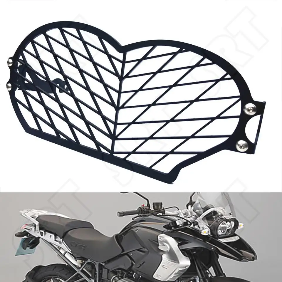 

Fits for BMW R1200GS ADV GS R1200 Adventure 2004-2012 Motorcycle Headlight Grille Guard Front Headlamp Shield Cover