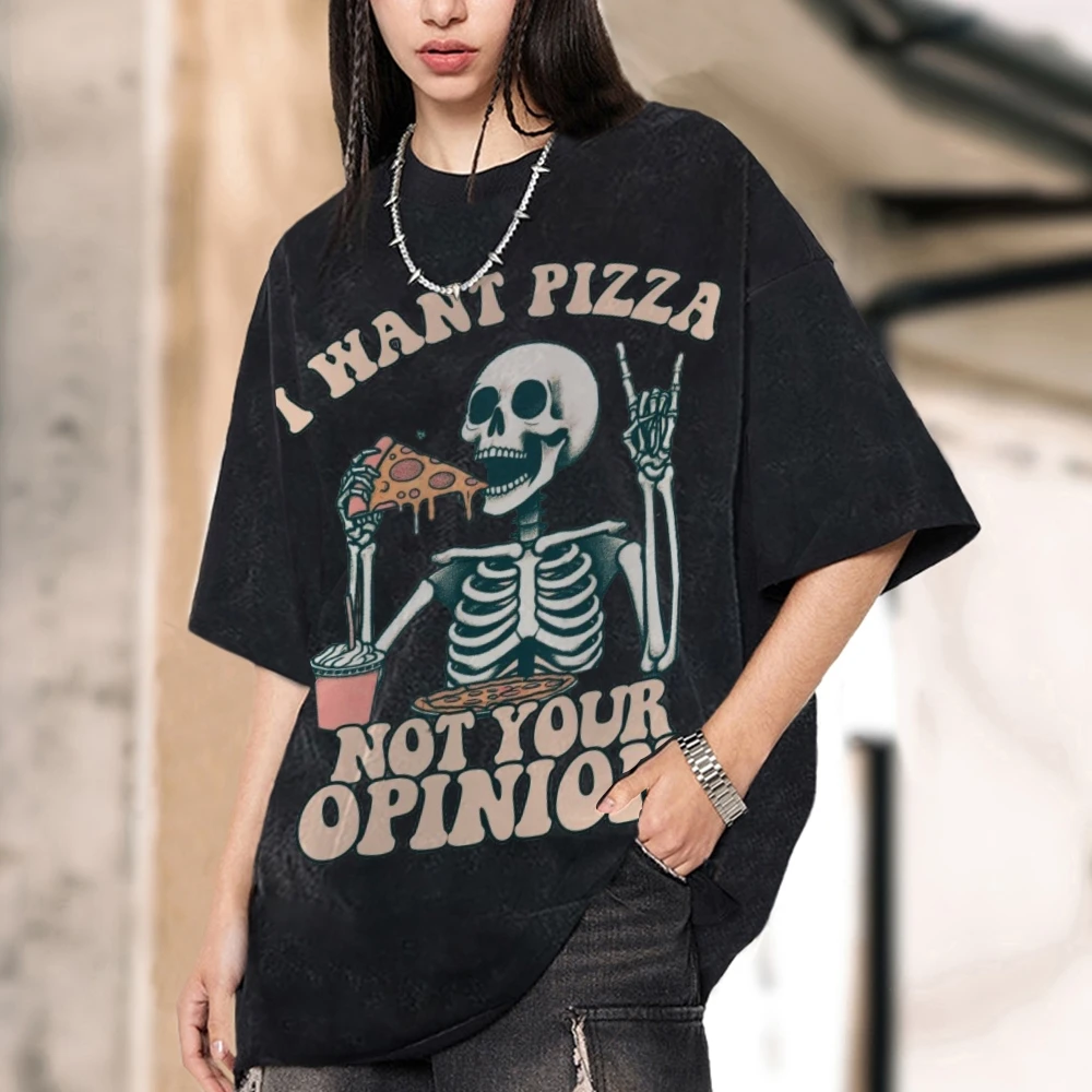 Easter Style With Patterns Streetwear Oversized  Short Sleeved Summer  Clothes T Shirts 15 Colors Party Uniform Overseas Export