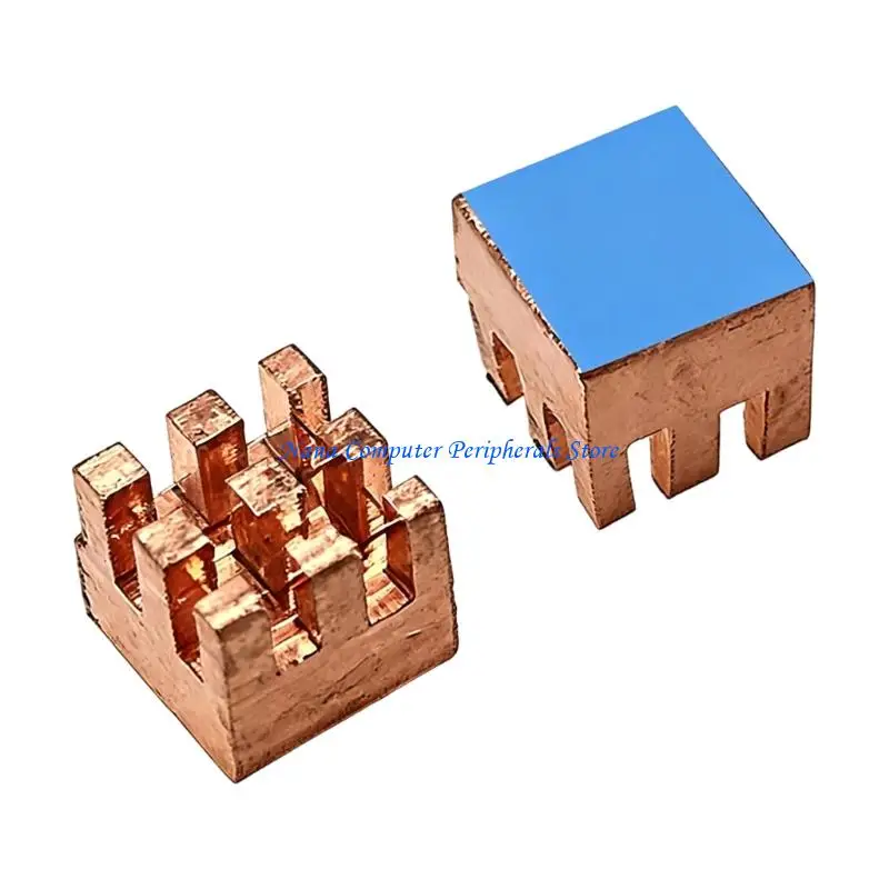 F68C 2Pcs Small component heatsink for electronics care and heat spread