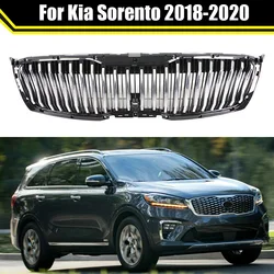 High Quality Refit Front Grille Racing Grill Tuning For Kia Sorento 2018 2019 2020 ABS Radiator Grille Frame Trim Car Styling