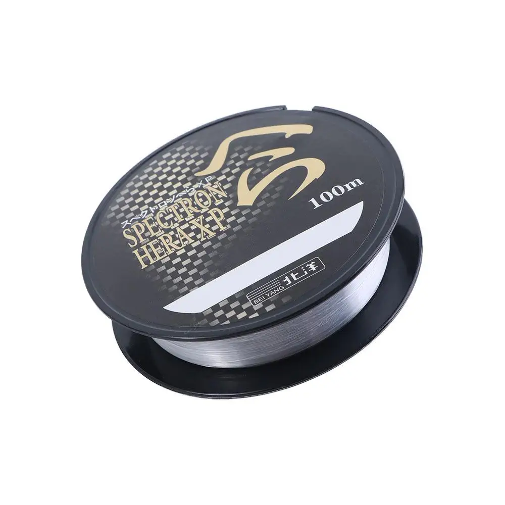Supersterk uit Japan Materiaal Bass Fish Tippet Karpervis Nylon Mainline Vislijn Visgerei Accessoires