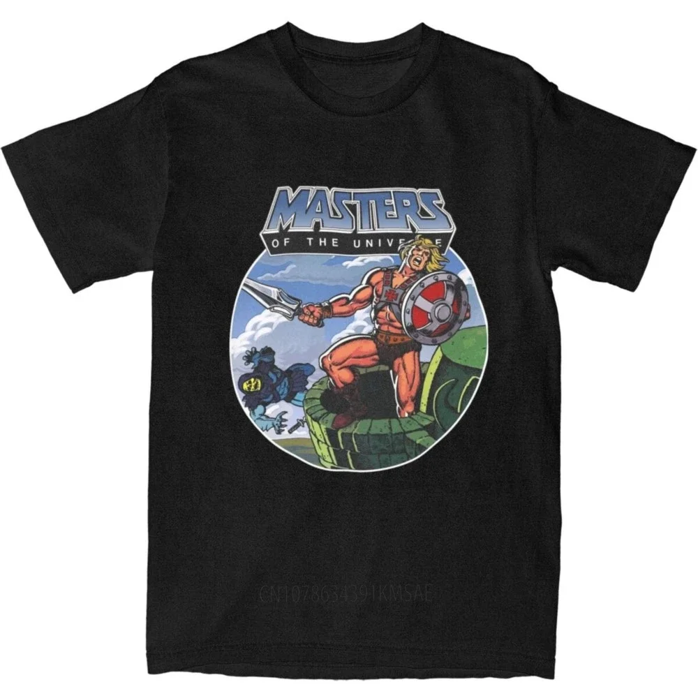 King Of Grayskull He-man Accessories Shirt Men Women Master Of Universe Casual Cotton Printed Tees