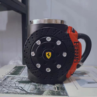 Creative Personalized Ferrari Car Logo Mug Coffee Cup Gift for Ferrari F1 F8 F80 SF90 Stradale SF90Spider 296 GTB 296 GTS 812