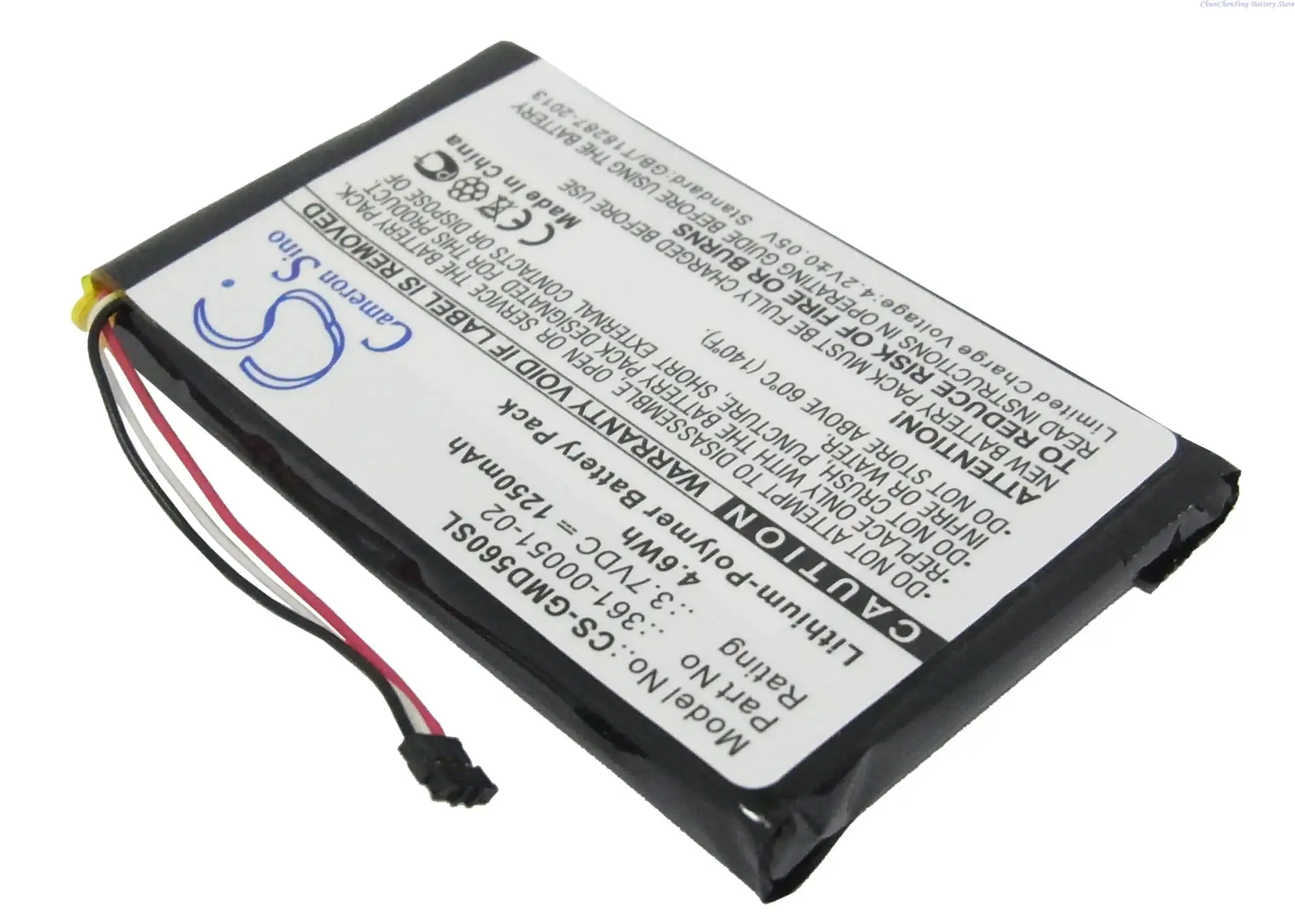كاميرون سينو 1250mAh نظام تحديد المواقع ، بطارية الملاح ل Garmin Dezl 560LMT ، Dezl 560LT ، Dezl 650LM ، SAT NAV ، nuvi 52LM 5''