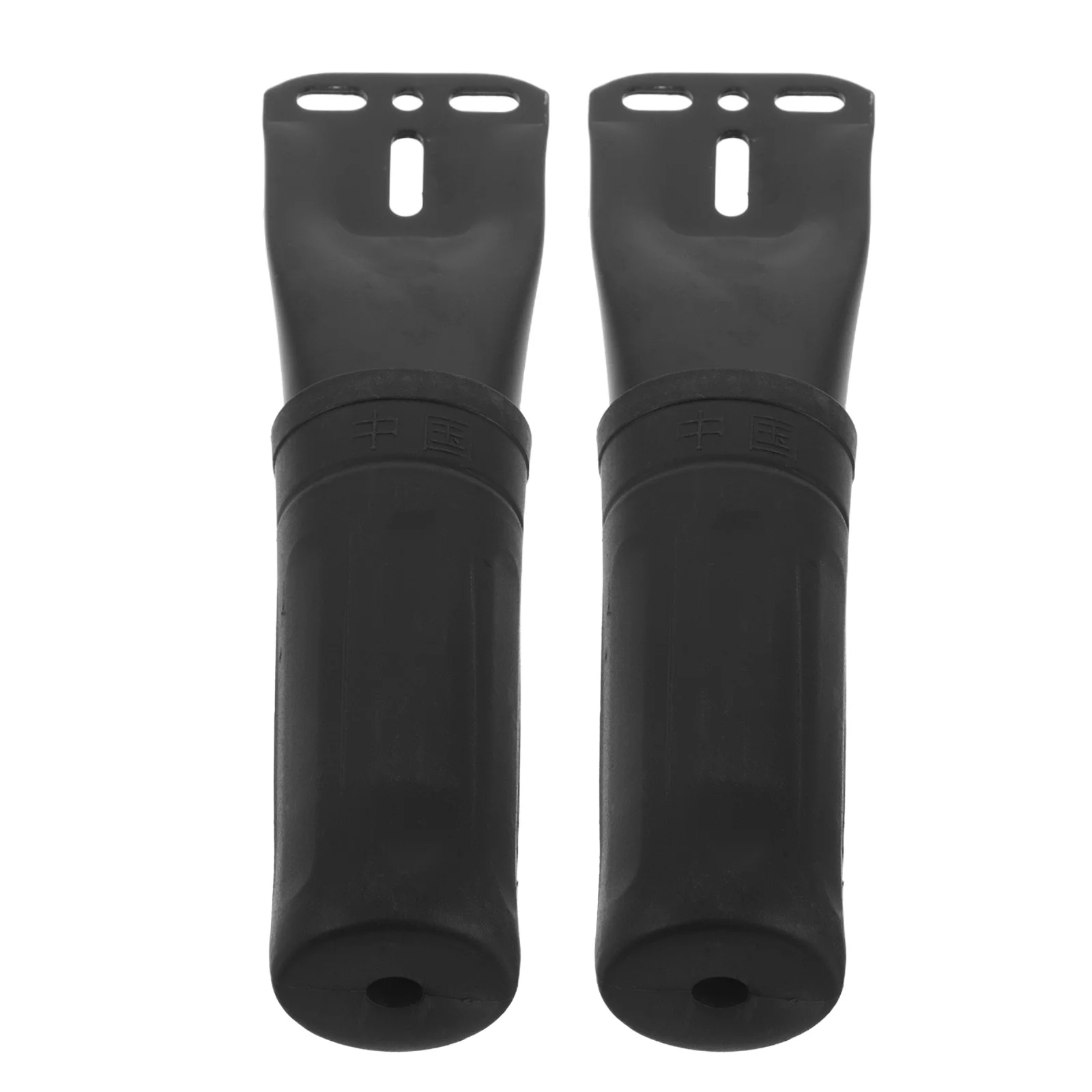 

2Pcs Universal Pot Lid Handle Replacement Double-Hole Adjustable Iron Heat Resistant Anti-Scalding Grip for Frying Pan Wok