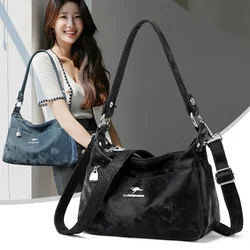 2024 New Denim Ladies Soft Bags High Quality Purses And Handbags Famous Designer Crossbody Shoulder Bags For Women Sac A Main