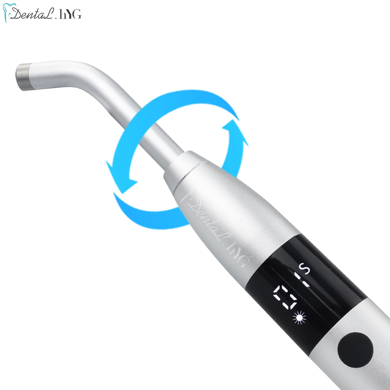 Dental Curing LED Lamp Wireless 1 Second Cure Light 1000-4000mw/cm² Dentistry Equipment