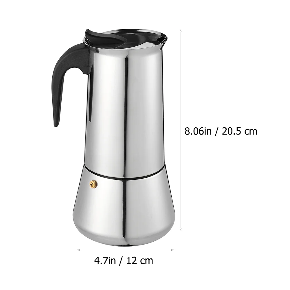 Espresso Machine Coffee Pot Kitchen Supply European Style 300ML Maker Holder Office