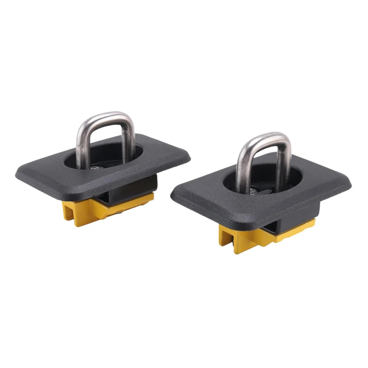 タイダウンアンカー 格納式トラック荷台トップサイド D リング 1998-2014 F150 1999-2013 GM 1995-2008 RAM 用、4 個—L49A