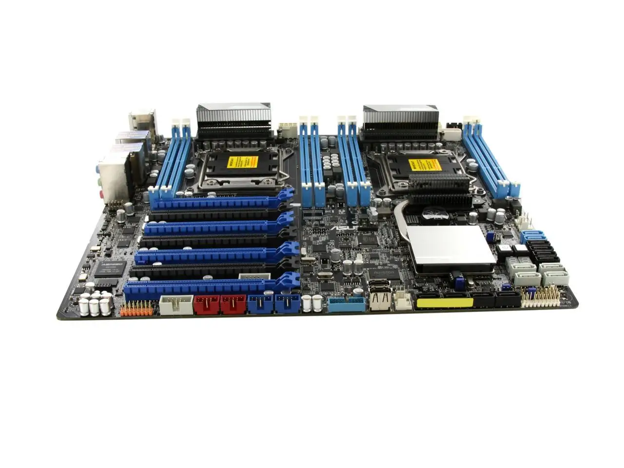    اللوحة الأم للخادم ASUS Z9PE-D8 WS LGA 2011 DDR3 Intel C602 7 × PCI-E X16 USB3.0 EEB تدعم وحدة المعالجة المركزية Intel Xeon E5-2690 E5-2600