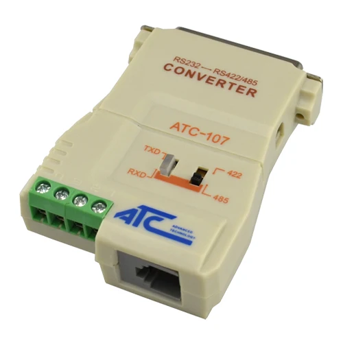 

RS232 to 485/422 bidirectional interface converter optical isolation band power supply ATC-107