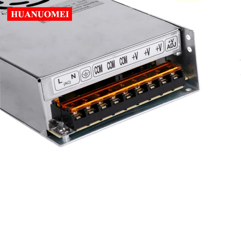 240W LED Driver 24V Power Supply Aluminum Cooling Fans AC/DC 10A Light Transformer for Module Strip Lamp 110V 220V to DC24V