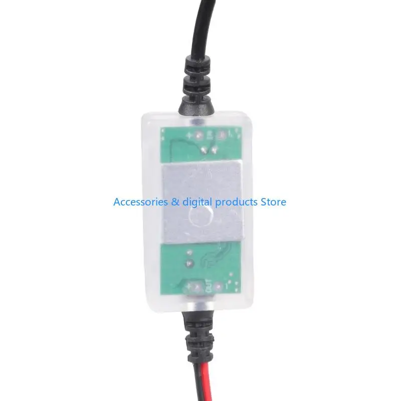 77JD Clip Charging Cable for Type C Delivering 14.4V to 12V Automotive Motorcycle Batteries Charging Accessories