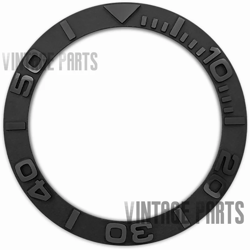 40mm YM ceramic slope bezel  insert fit for Rolex Yacht Master Watch