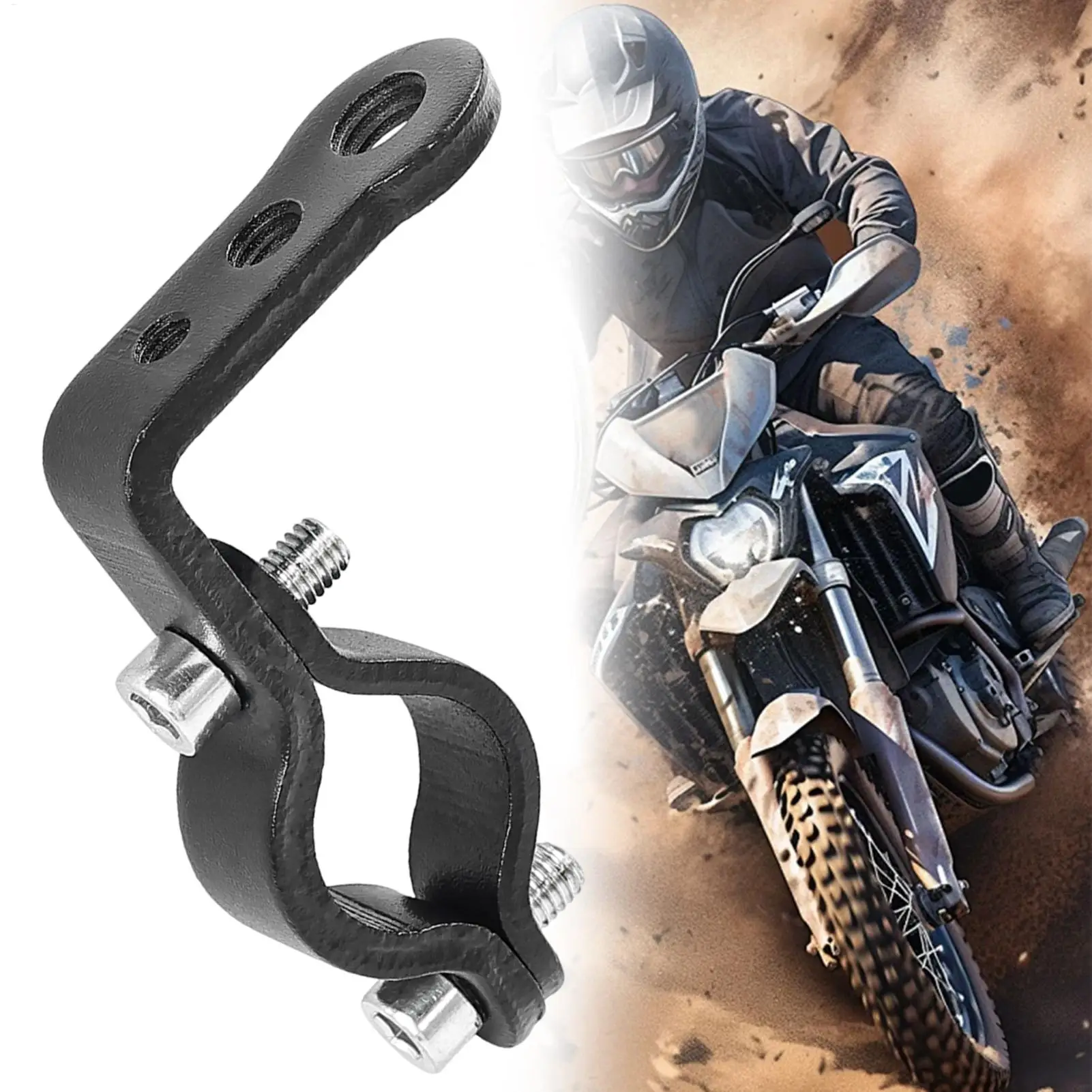 

Motorcycle Mirror Extenders Motorcycle Handlebar Extension Motorbike Conversion Bracket For Headlight Phone Navigation Scooter