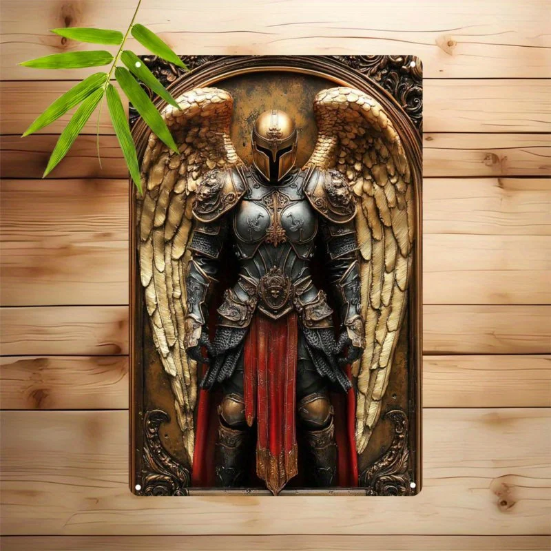 

European and American Mythological Figures, Archangels, Relief Visual Effects, Holiday Decorations, Metal Tin Signs, Wall Poster