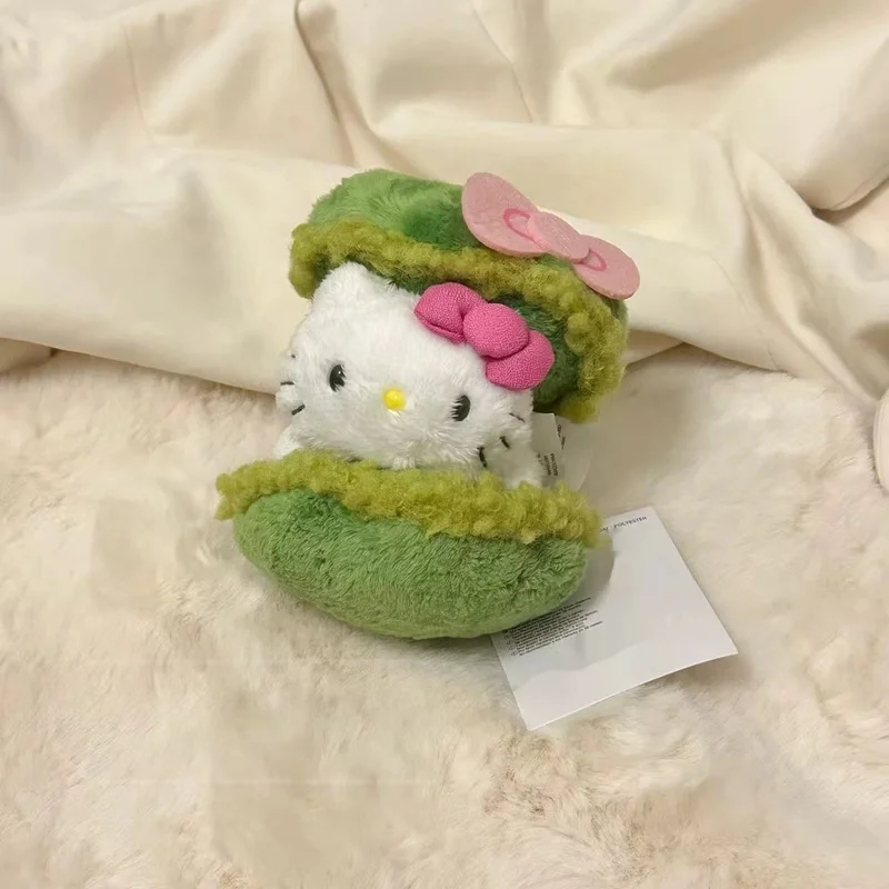 Matcha Cartoon Kt Cat Donut Macaron Ice Cream Plush Doll Pendant Backpack Decoration Cartoon Plush Pendant Cute Little Gifts