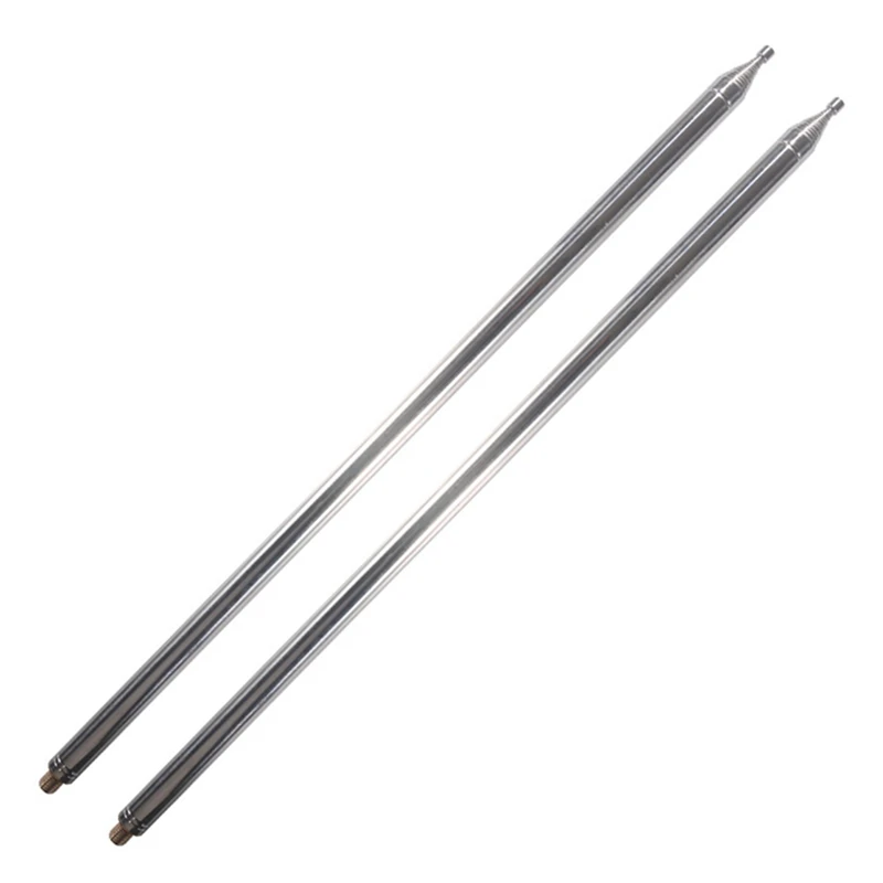 

2Pcs 5.6M M10 Whip Antenna Pull Rod for HF Radio Positive Whip Antenna Telescopic Antenna DIY Shortwave Antenna-BCBW