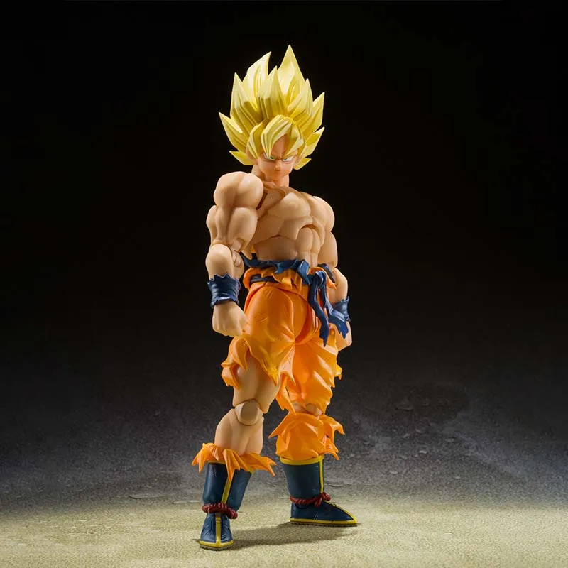 Bandai Authentische Dragon Ball Actionfigur SHF Frieza Friza First Goku Saiyajin High Poseability Sammlerstücke Anime Figuren Spielzeug