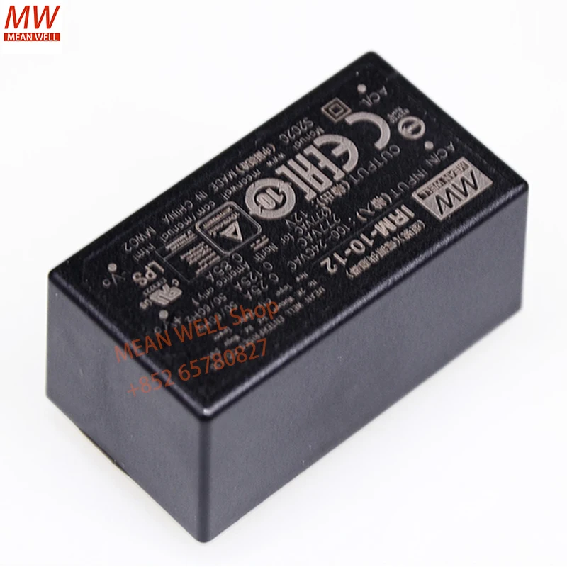 Original MEAN WELL 10W AC-DC PCB-Mount Green Power Module IRM-10-3.3 IRM-10-5 IRM-10-12 IRM-10-15 IRM-10-24