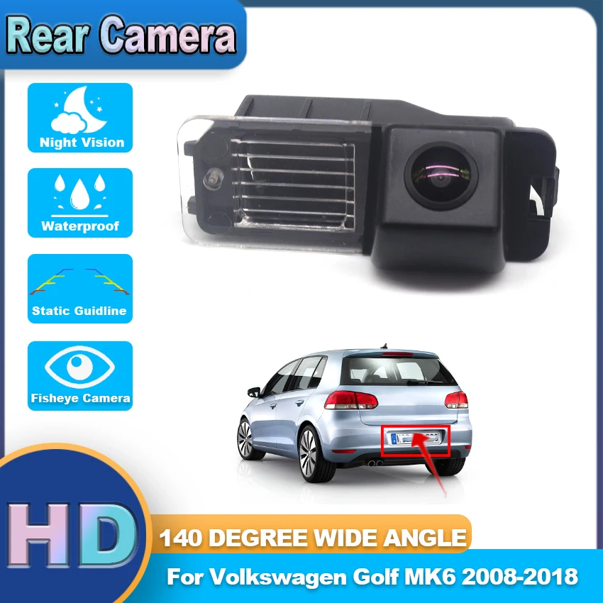 

Parking Camera For Volkswagen Golf MK6 2008-2010 2011 2012 2013 2014 2015 2016 2017 2018 Dedicated HD Reverse Rear view Camera