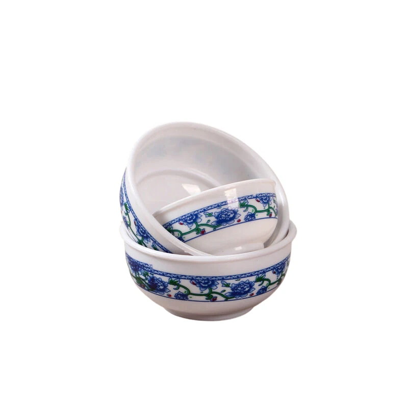 5pcs Miniature Bowl Dish Round Bowl Fruit Bowl Salad Bowl Soup Plate Doll House Kitchen Dinning Accessories