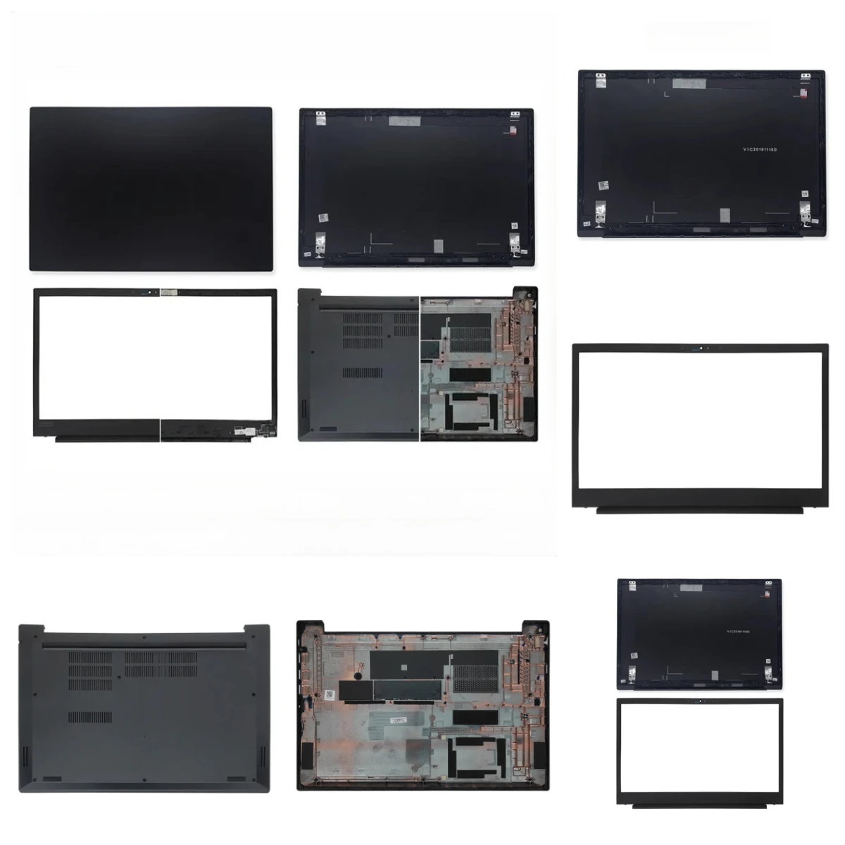 For ThinkPad E585 E580 E590 E595 Laptop Shell LCD Top cover/Back Cover/Front Bezel Metal Silver Black shell