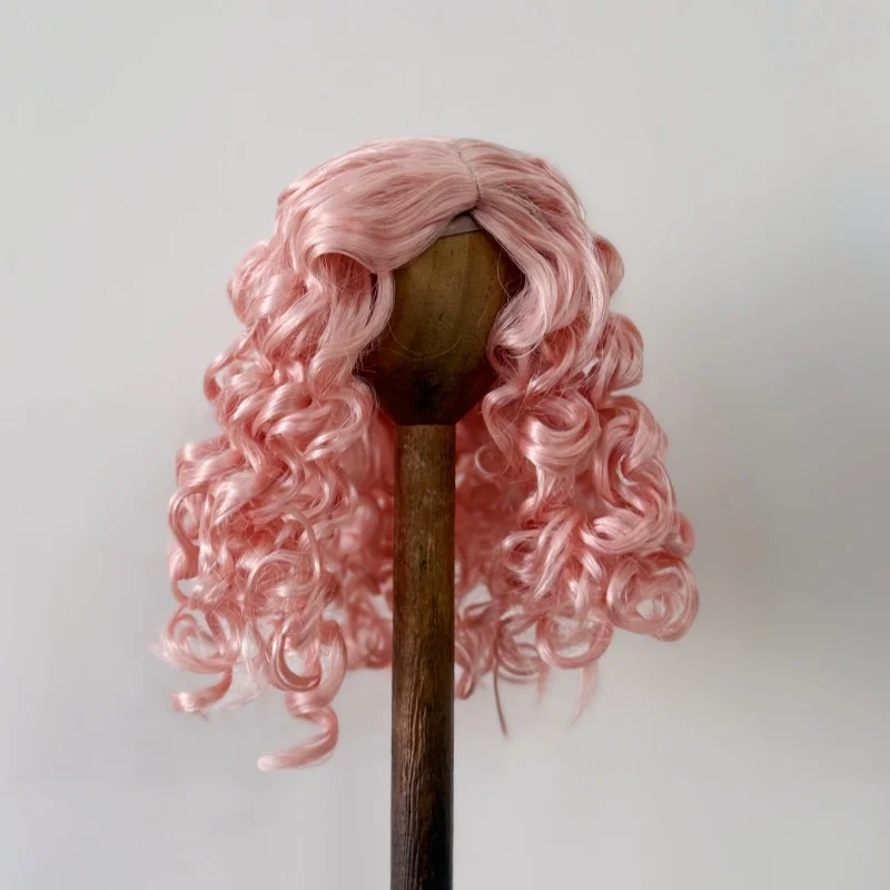 JD073 Wszystkie rozmiary Długie kręcone peruki BJD Hurtownia Syntetyczna peruka dla lalek moherowych Hurtownia włosów Najlepsza sprzedaż akcesoriów