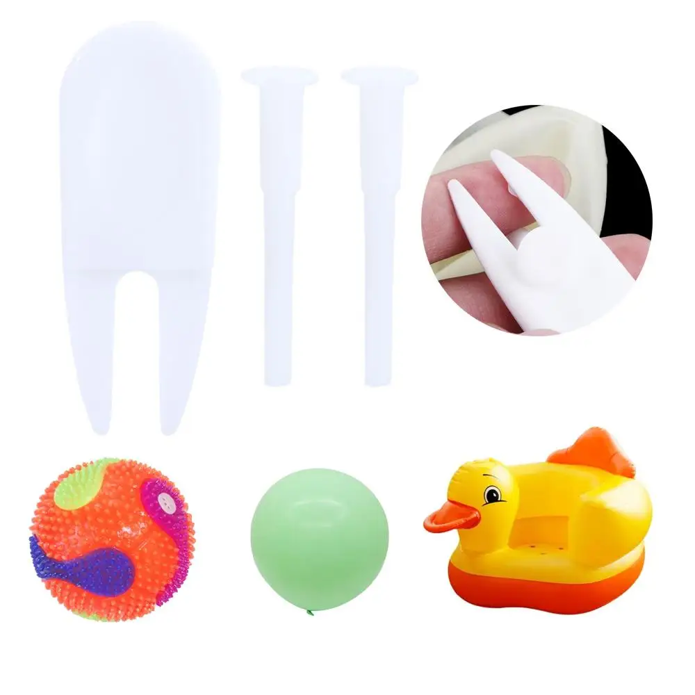 Durable White Fitness Jump Horse Fitness Balls Yoga Ball Air Plug Valve Plugs Air Stopper AIr Puller