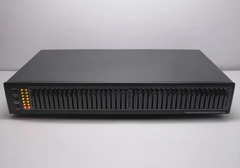 ​​EQ-799 40-Band Stereo Equalizer with Bluetooth, Dual 20-Segment Preamp for Professional Tone Control & Audio Enhancement