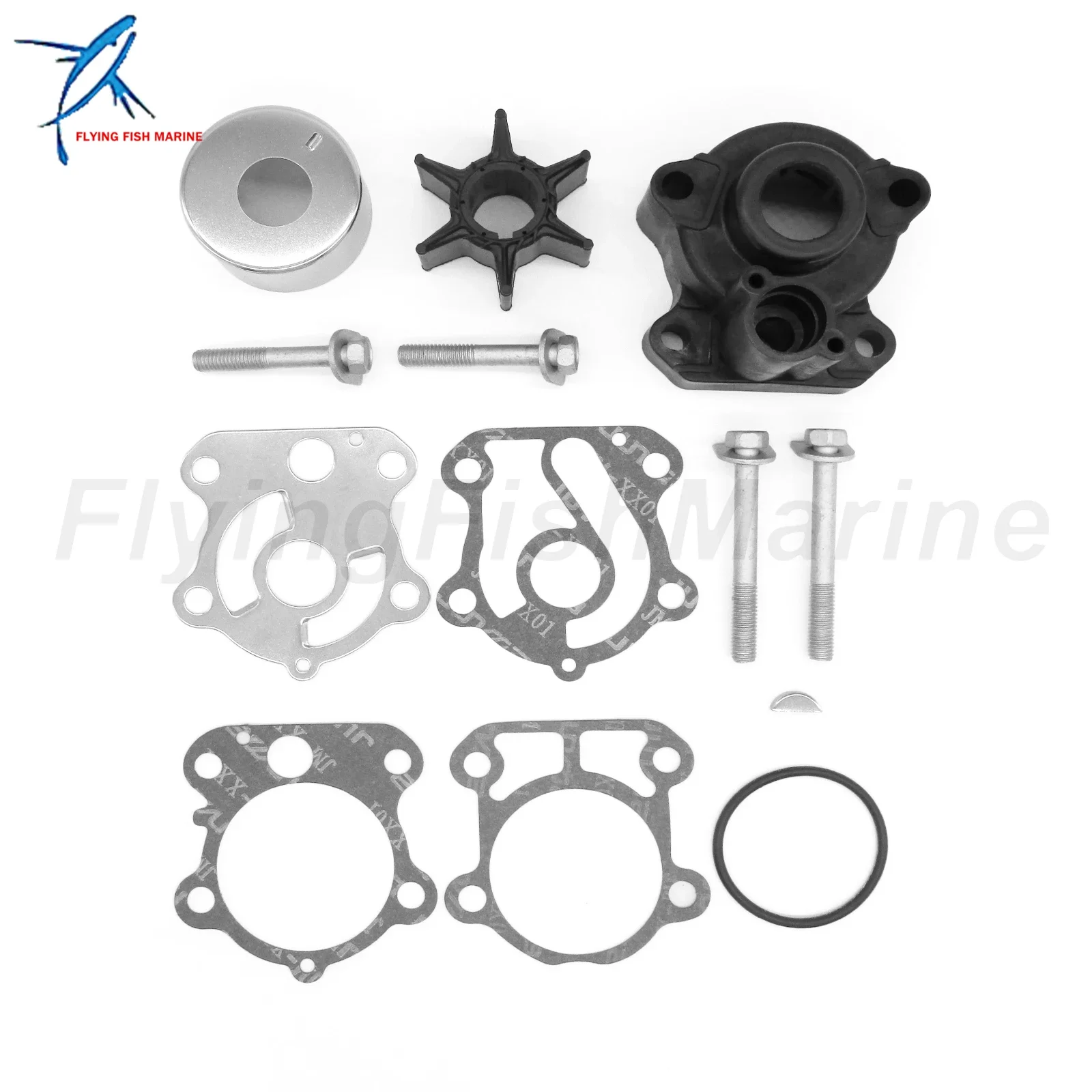 

Outboard Engine 692-W0078-01/02/A0 18-3371 Water Pump Repair Kit with Housing for Yamaha 60HP 70HP 75HP 80HP 85HP 90HP