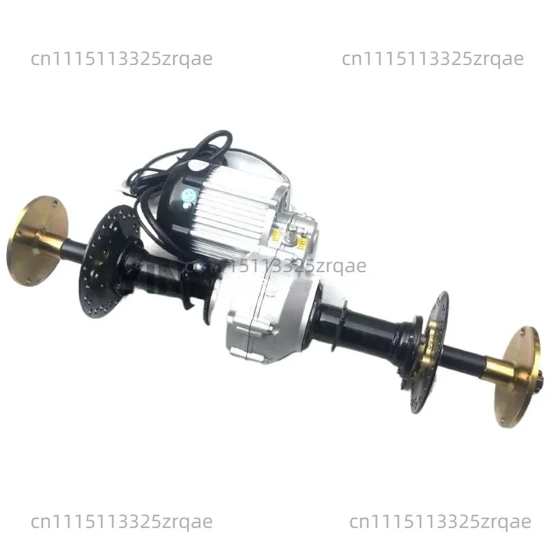 650mm 48V 60V 1500W Electric Go Kart Rear Axle Kit, Complete Live Axle Drive with Differential & Motor, for ATV Dune Buggy DIY M