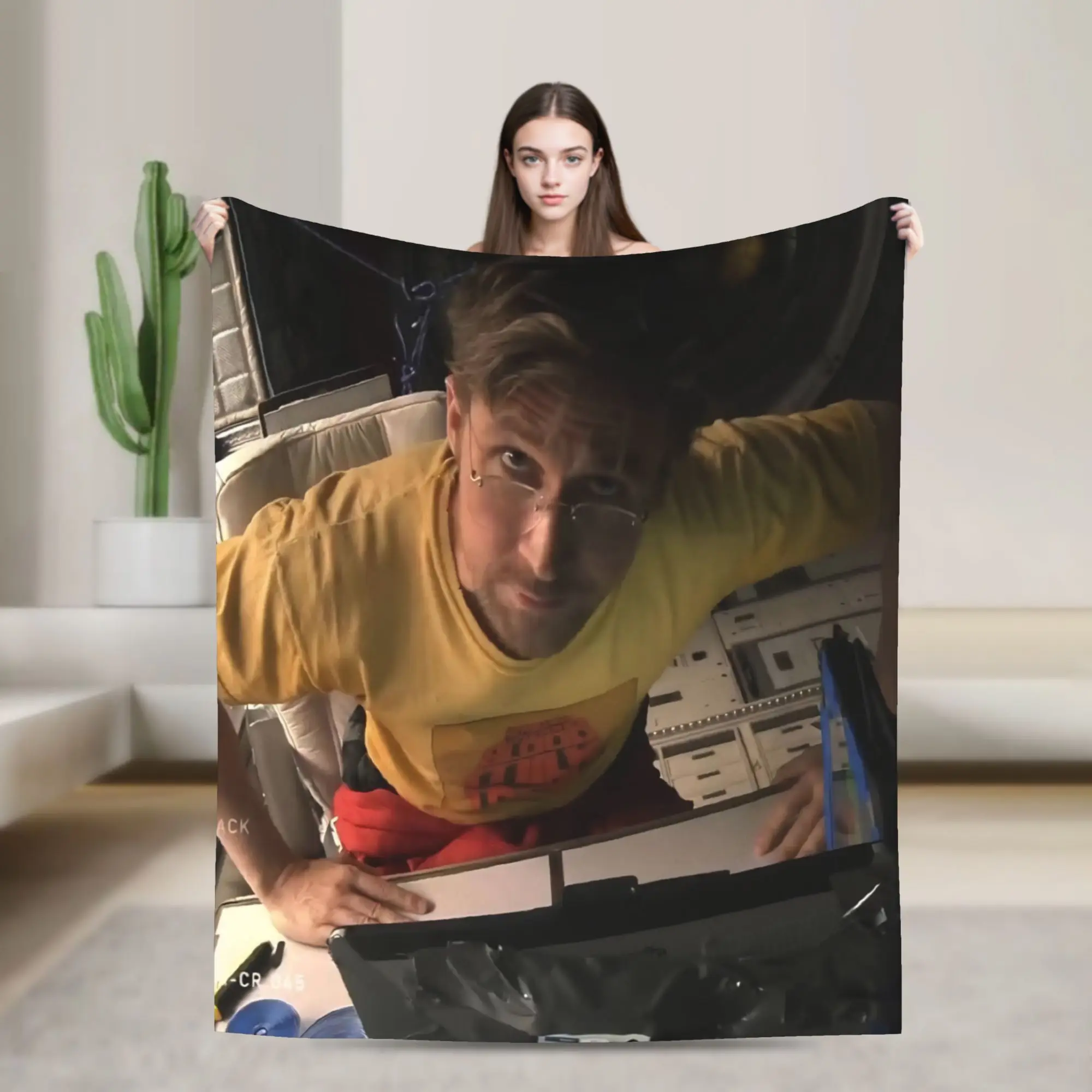 Project Hail Mary Blankets Ryland Grace Rockys Wool Throw Blanket Summer Air Conditioning Portable Ultra-Soft Warm Bedspreads