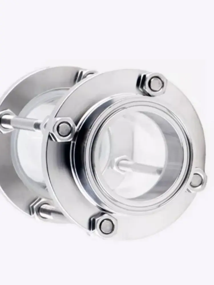 

Clamp 3"(Φ76mm)OD91mm Glass Tube Sight Glass Flow Sight Glass Diopter For Distillation,Pipeline Sight Glass SS304 Sanitar