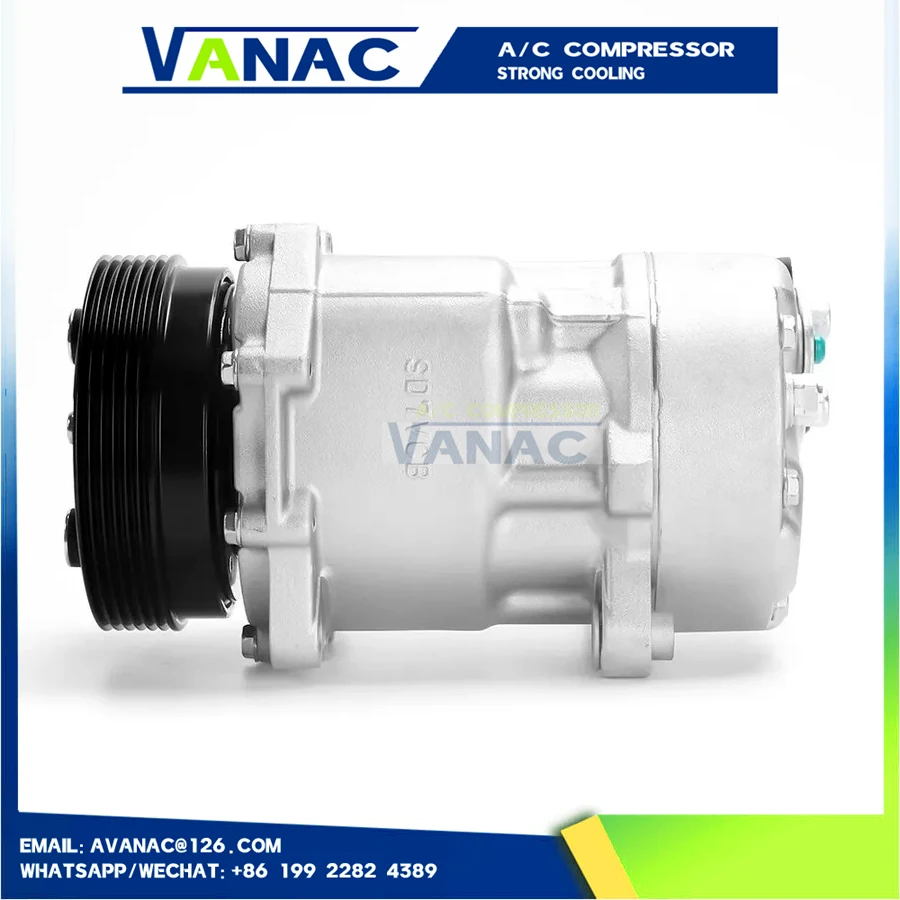 SD7V16 Compressor For Audi A3 TT / Volkswagen Beetle Golf Polo Bora Caddy 1J0820803A 1J0820803B 1J0820803L 1J0820803N 7M0820803B