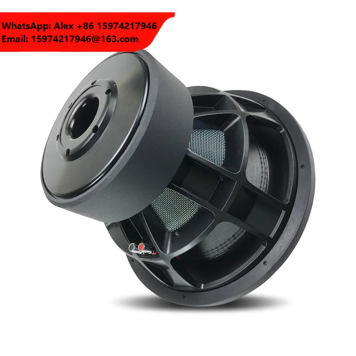 10 12 15 18 Inch Subwoofers High Power 1000W 3000W 5000w Dual Voice Coil Car Audio Subwoofer Triple Magnets Car Bass Speakers