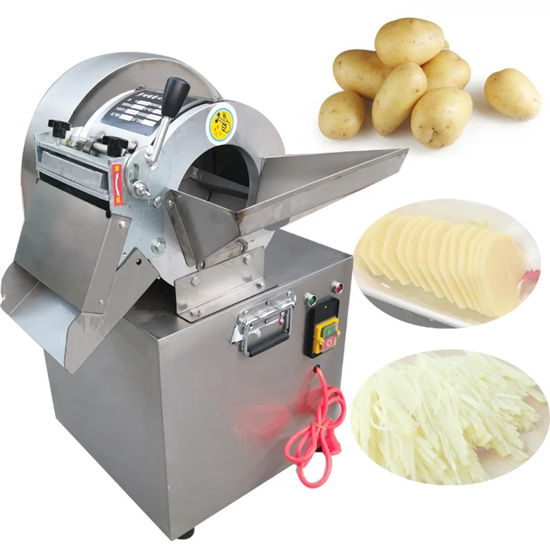 Multi Functional Diced Radish Shredded Potatoes Sliced Large High-Power Canteen Commercial Centrifugal Electric Vegetable Slicer