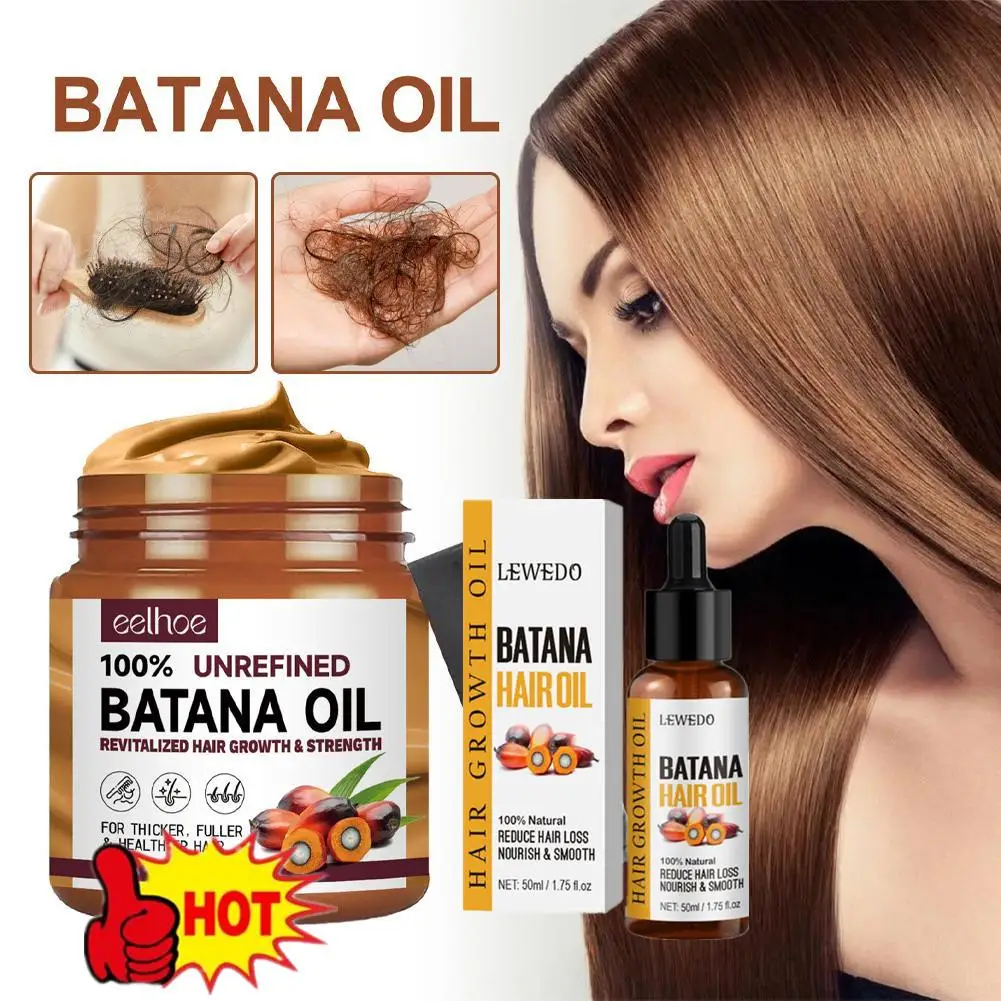 Óleo Condicionador Capilar Batana, Máscara Hidratar, Reparar a Raiz do Cabelo, Mais Espesso, Mais Espesso, Tratamento, 50 ml, 120ml