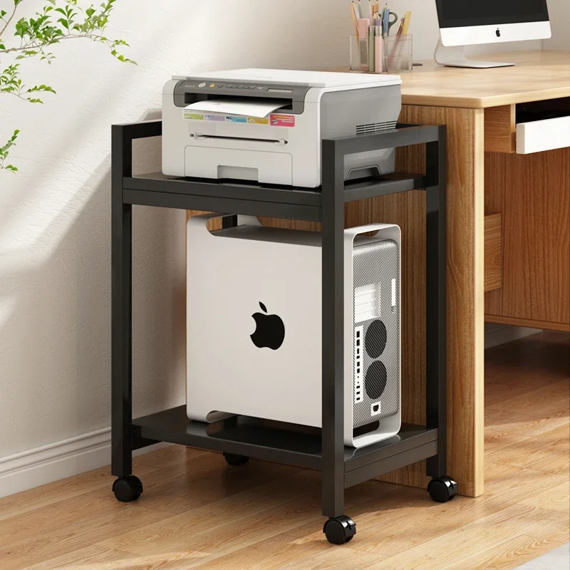 Office printer rack floor-to-ceiling multi-layer removable storage