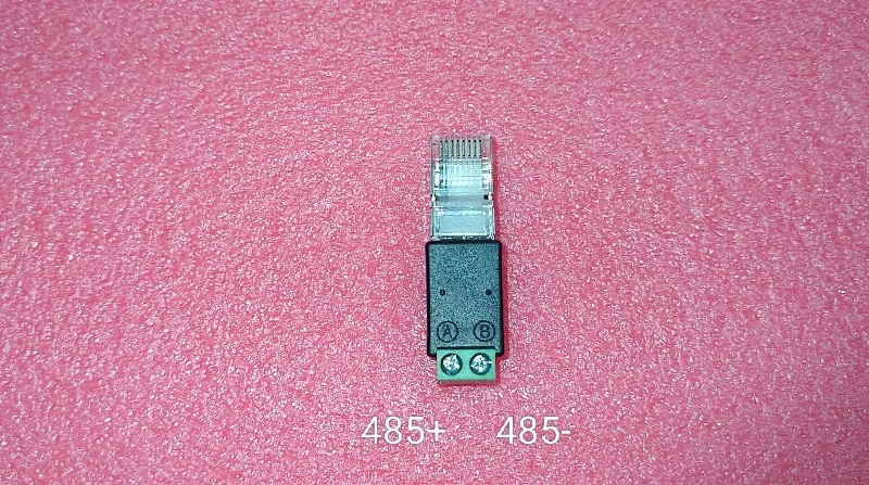 Inverter 485 Crystal Head Adapter, Network Port To R485A and B Screw Wiring